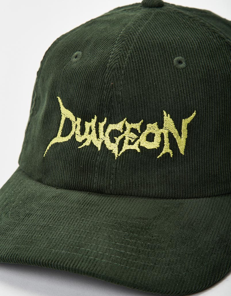Dungeon Cord Logo Strapback Cap - Olive