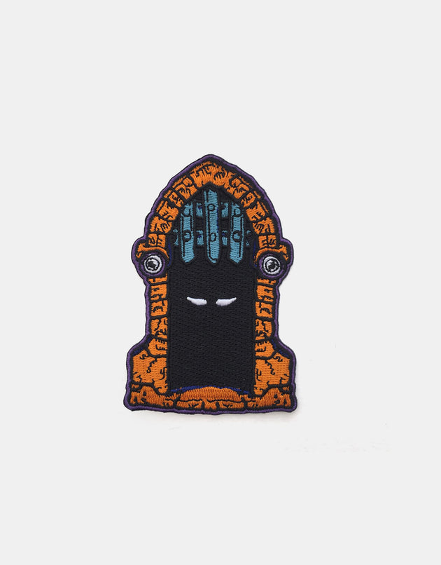 Dungeon Portcullis Embroidered Patch - 3.5"