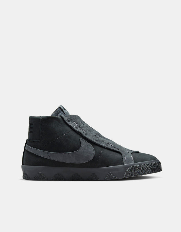 Nike SB x Di'Orr Greenwood Blazer Mid QS Skate Shoes - Anthracite/Dark Smoke Grey