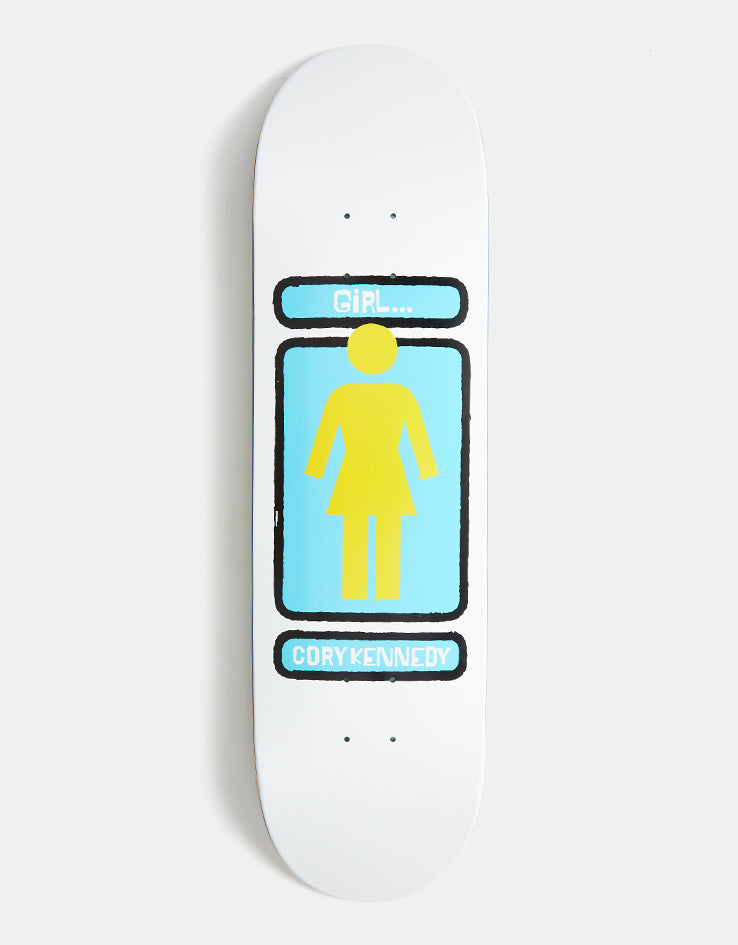Girl Kennedy Hand Shakers G039 Skateboard Deck - 8.5"