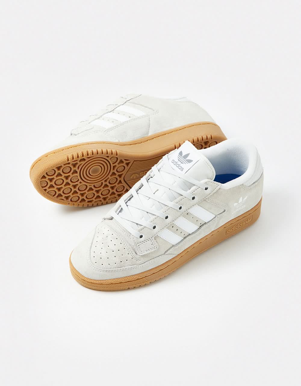 adidas Centennial 85 Low ADV Skate Shoes - Crystal White