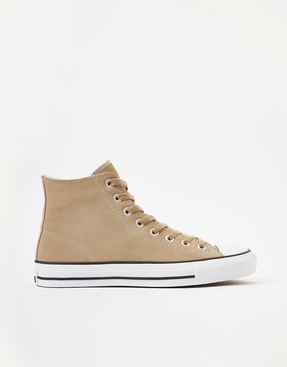 Converse Chuck Taylor All Star Pro Suede Skate Shoes Nomad Khaki