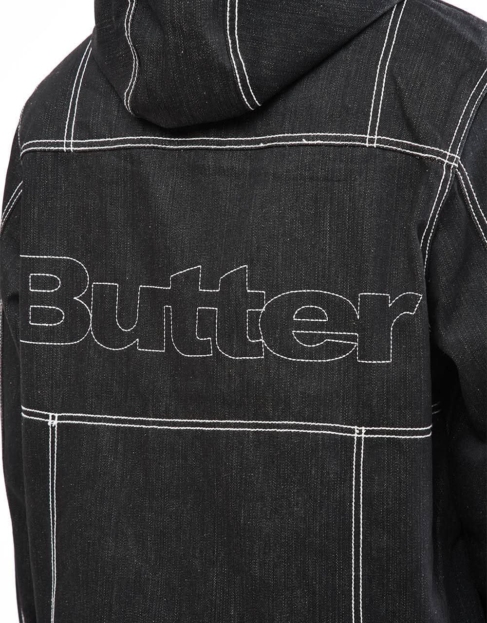 Butter Goods x Adilson Pedro Denim Jacket - Black | Route One
