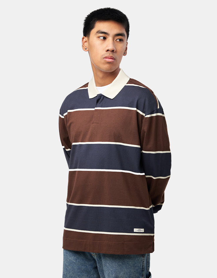 Element Splengler L/S Polo Shirt - Bracken