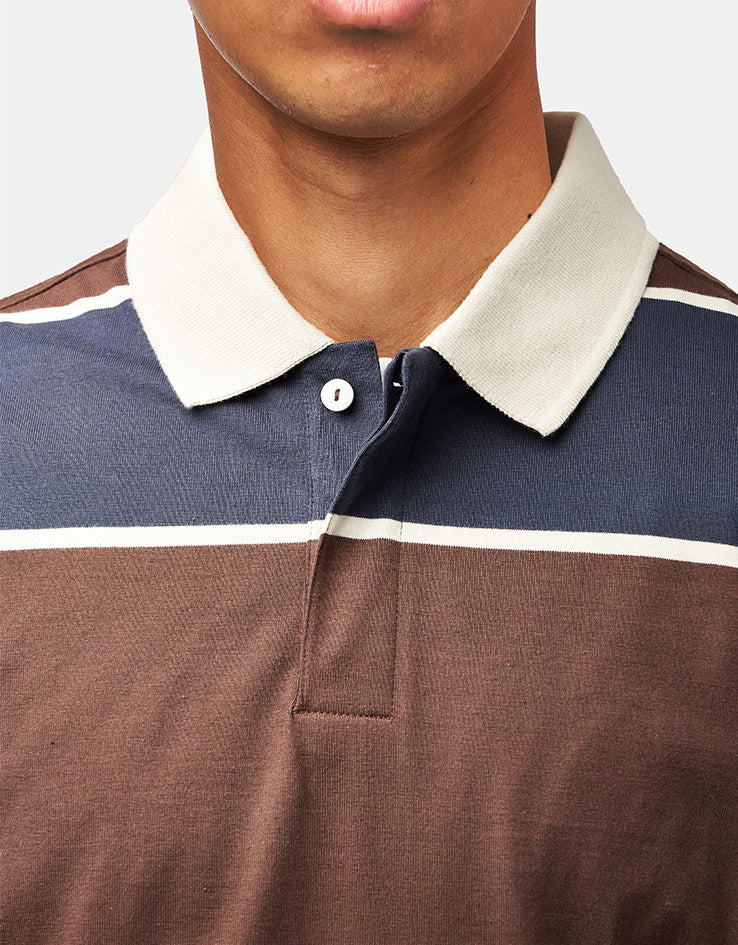 Element Splengler L/S Polo Shirt - Bracken