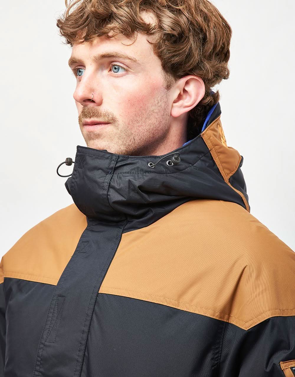 Columbia Challenger™ II Insulated Pullover Jacket - Black/Camel