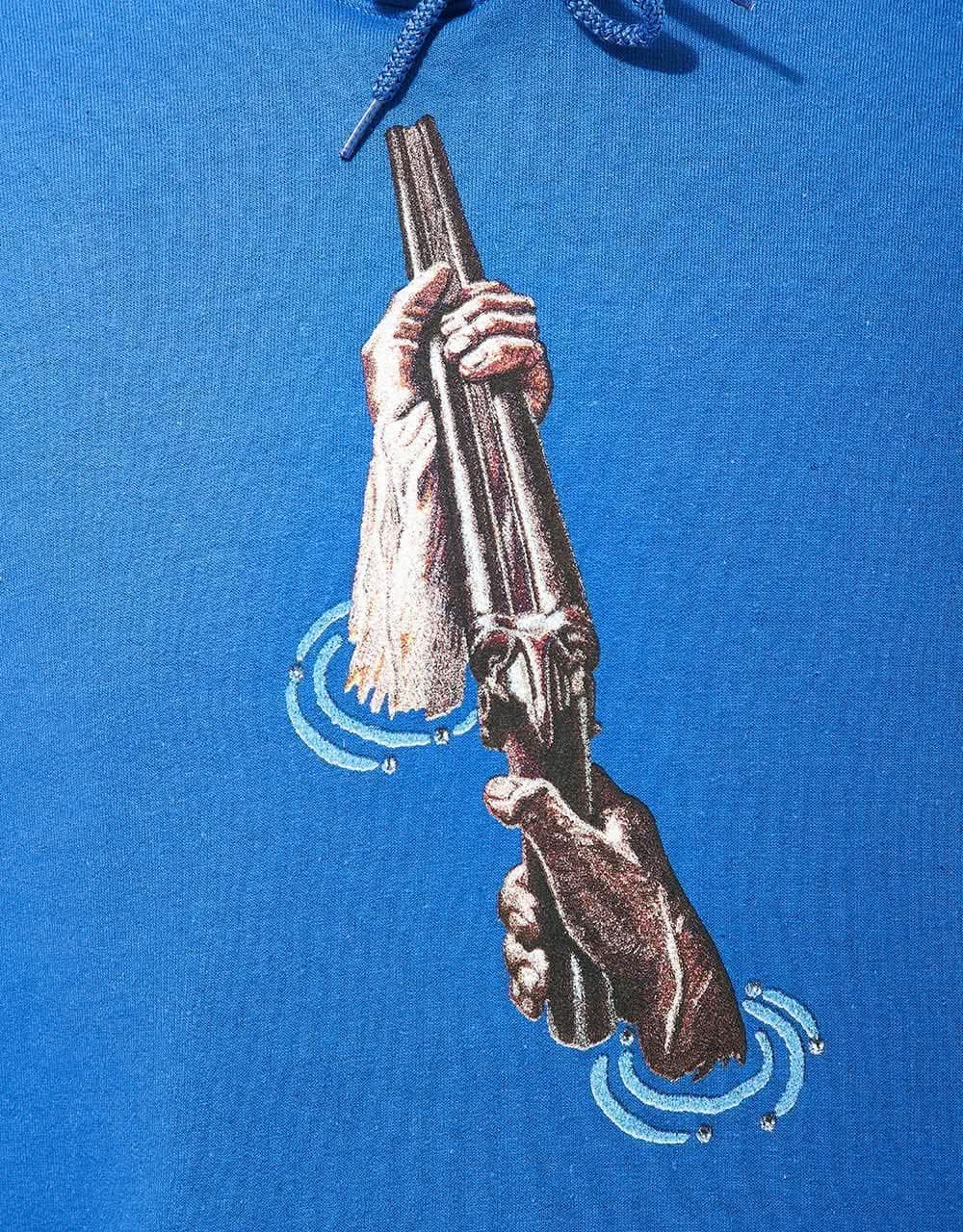 Hockey Shotgun Pullover Hoodie - Royal – Route One