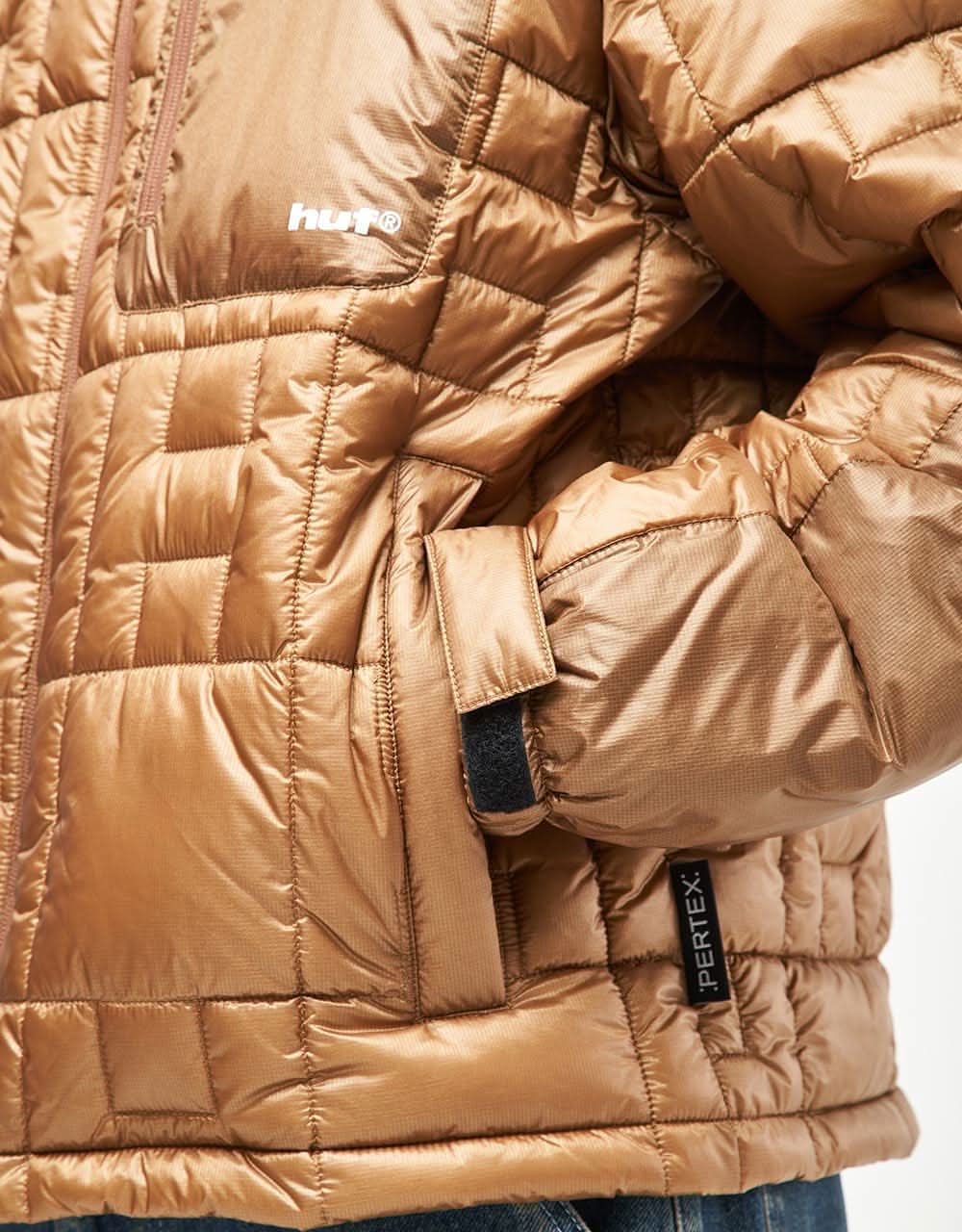 HUF Pertex Puffer Jacket - Russet – Route One