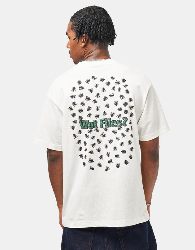 Pass Port Wot Flies T-Shirt - White
