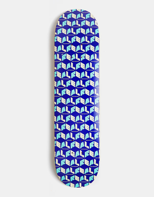 Real City Blocks Skateboard Deck - 7.75"
