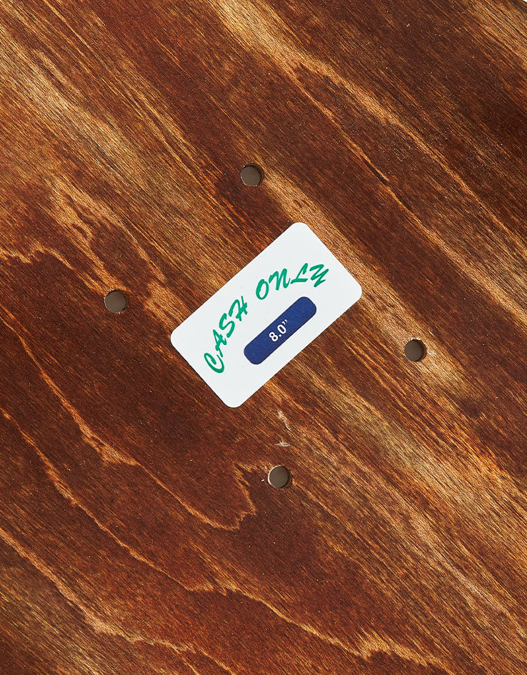 Cash Only 'Gamble' Skateboard Deck - 8"