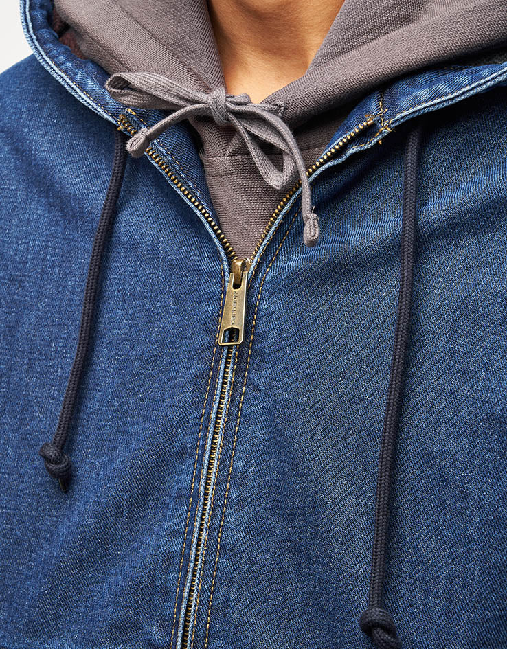 Carhartt WIP OG Active Jacket - Blue Stone Washed Denim | Route One