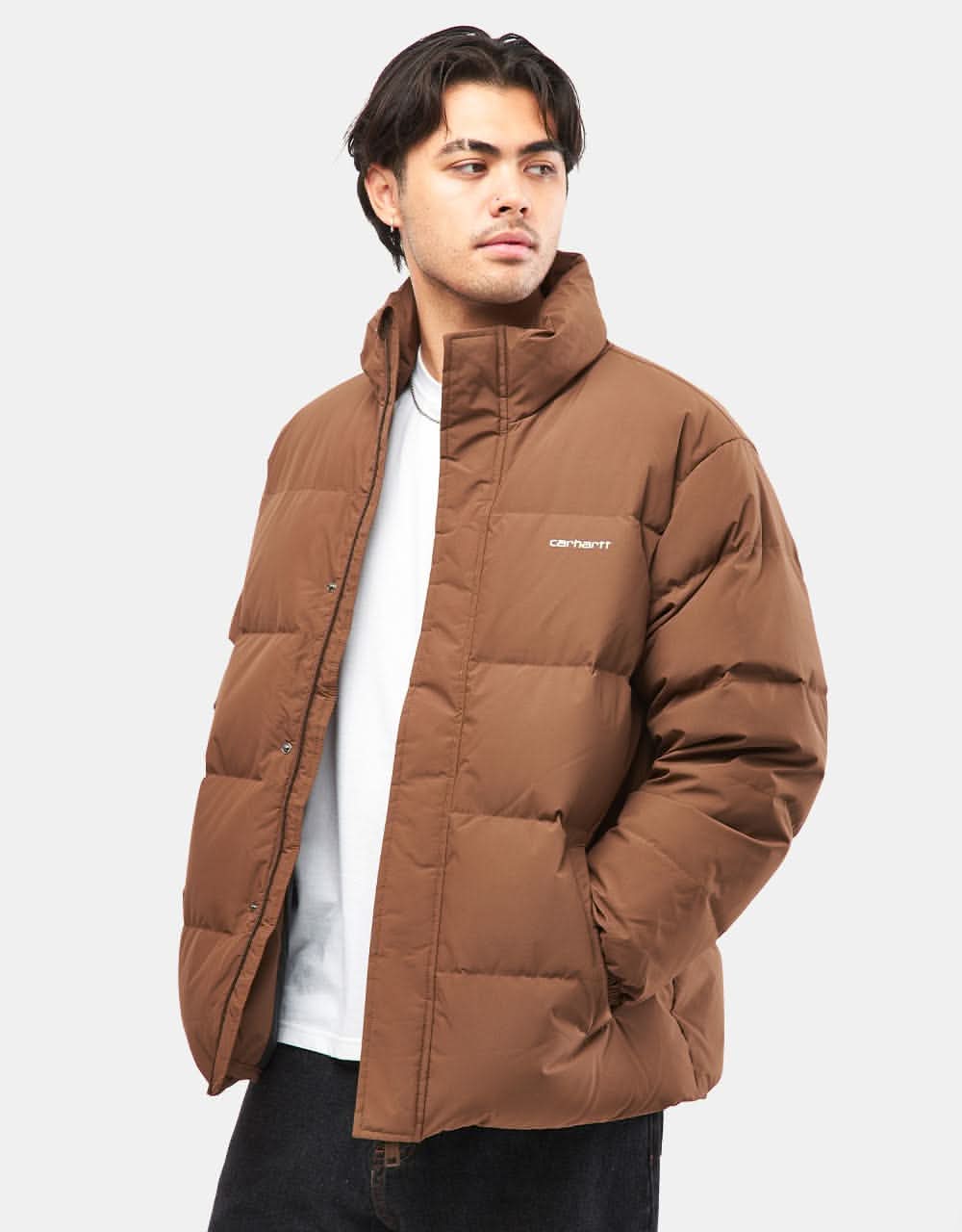 Carhartt WIP Danville Jacket - Chocolate/White | Route One