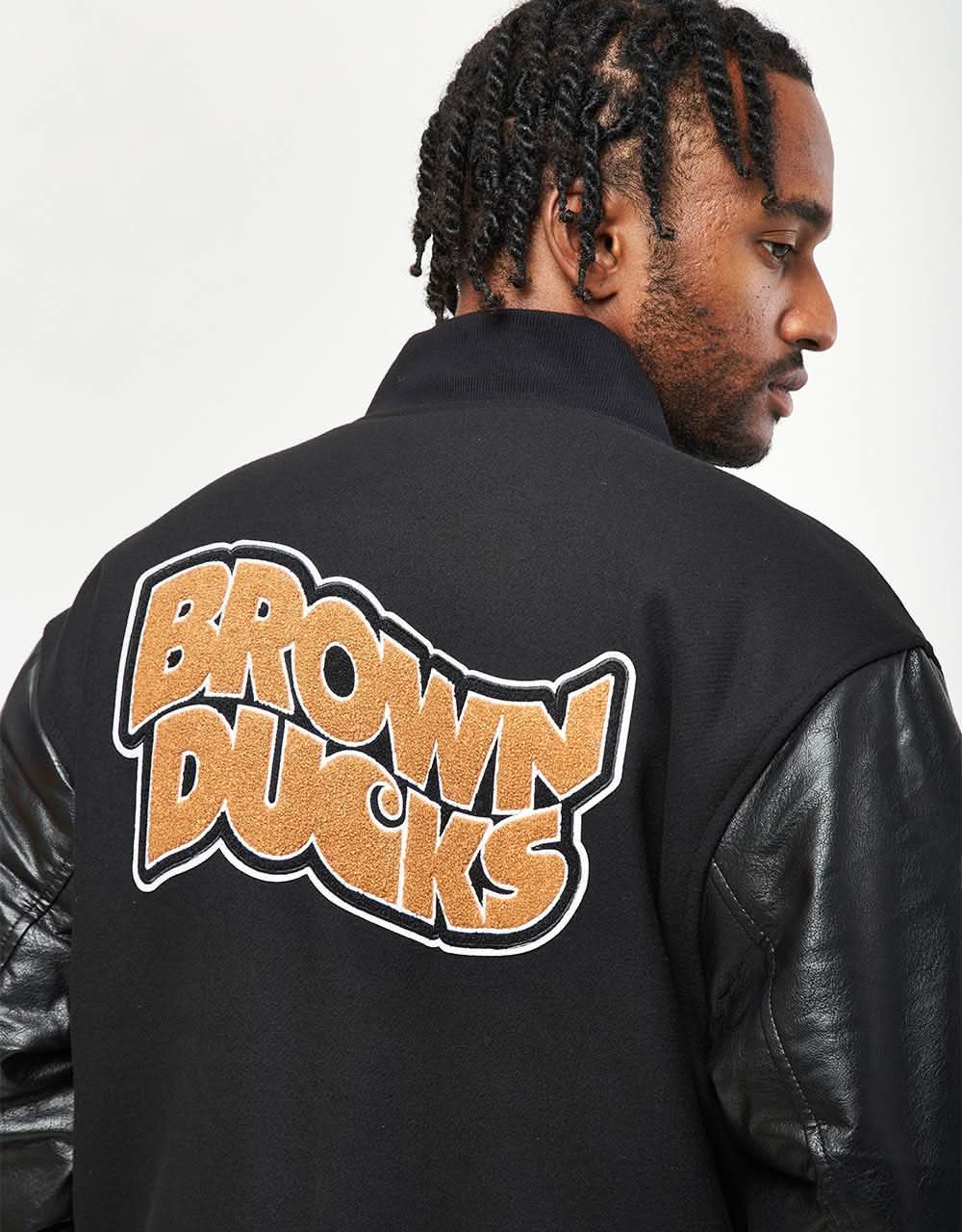Carhartt WIP Brown Ducks Bomber - Black/Black | Route One