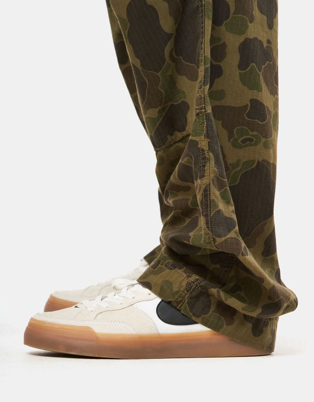 Carhartt WIP Duck Cargo Pant - Camo Duck/Green | Route One
