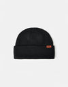 Butter Goods Tall Wharfie Beanie - Black