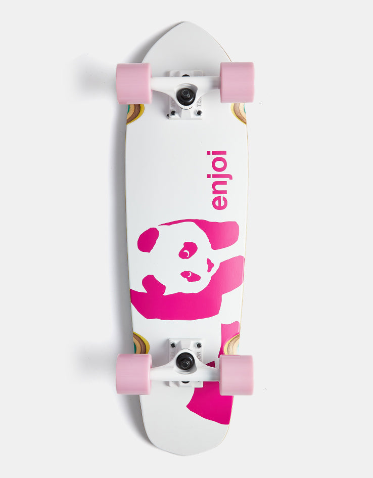 Enjoi Whitey Panda Cruiser Skateboard - 8" x 28"