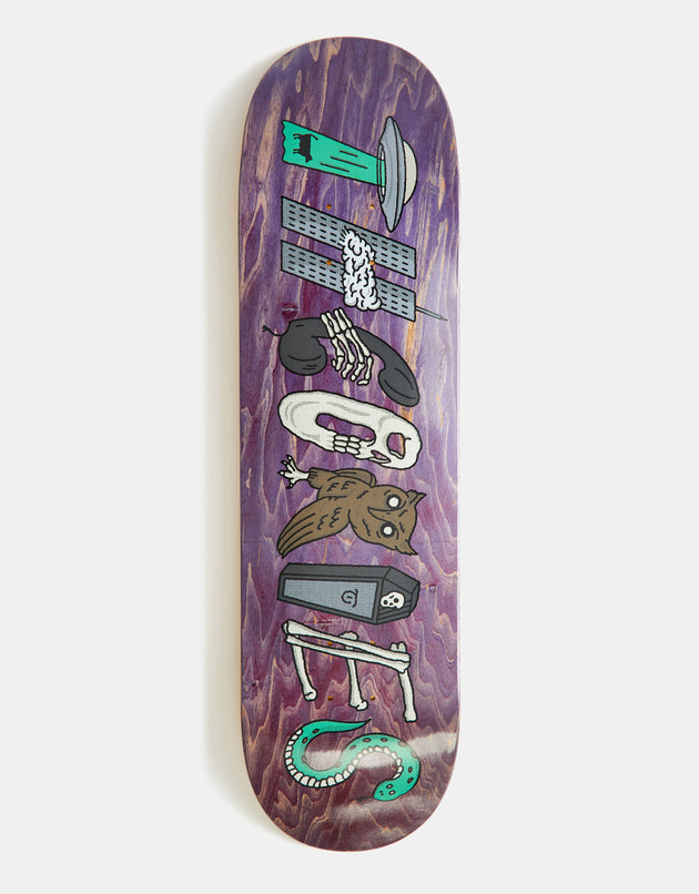 Theories of Atlantis Symbols Skateboard Deck - 8.5"