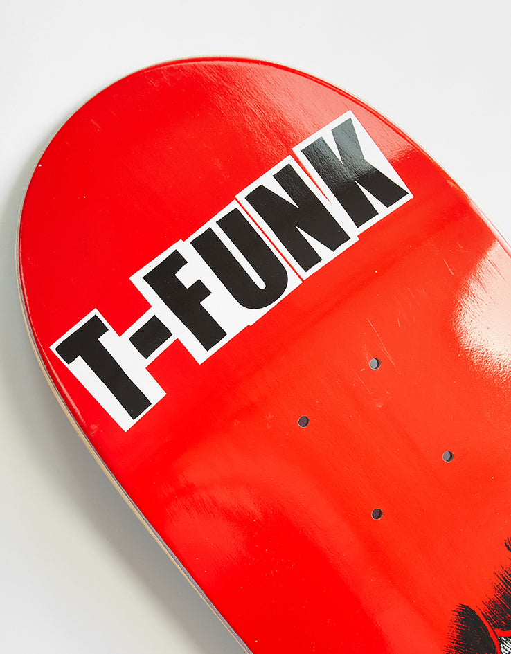 Old School Skateboard Deck Baker Jacopo Wavy Red Deck 8.12