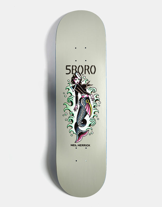 5boro Herrick 5B Mermaid Skateboard Deck - 8.5"