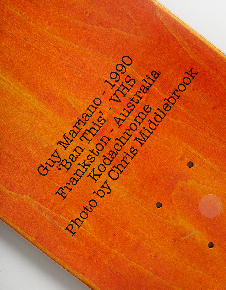 April Mariano 1990 Skateboard Deck - 8.5"