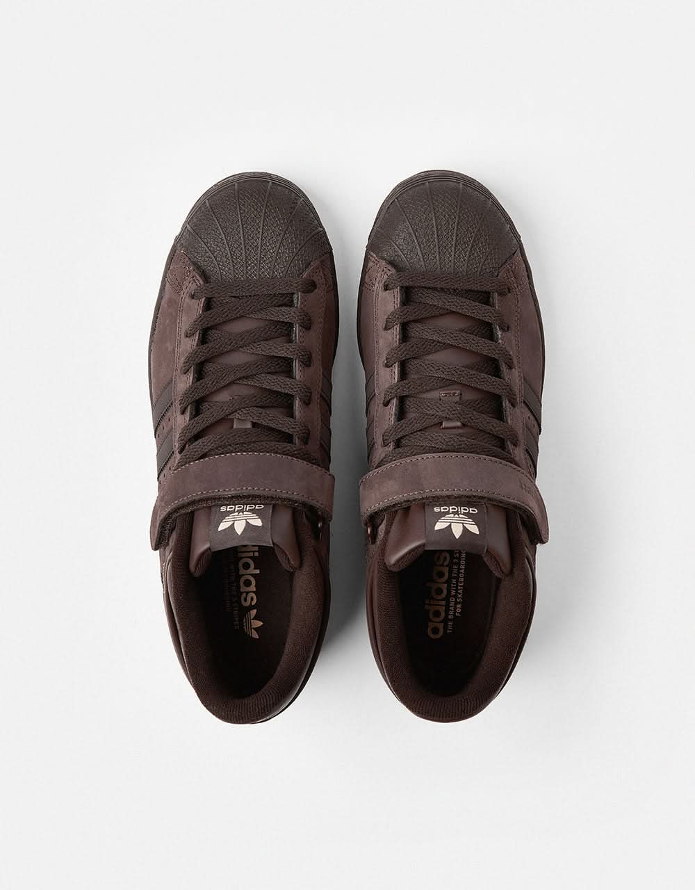 adidas x Niels Bennett Pro Shell Skate Shoes - Brown/Dark Brown/Magic Route One adidas x Niels Bennett Pro Shell Skate Shoes - Brown/Dark Brown/Magic Route One
