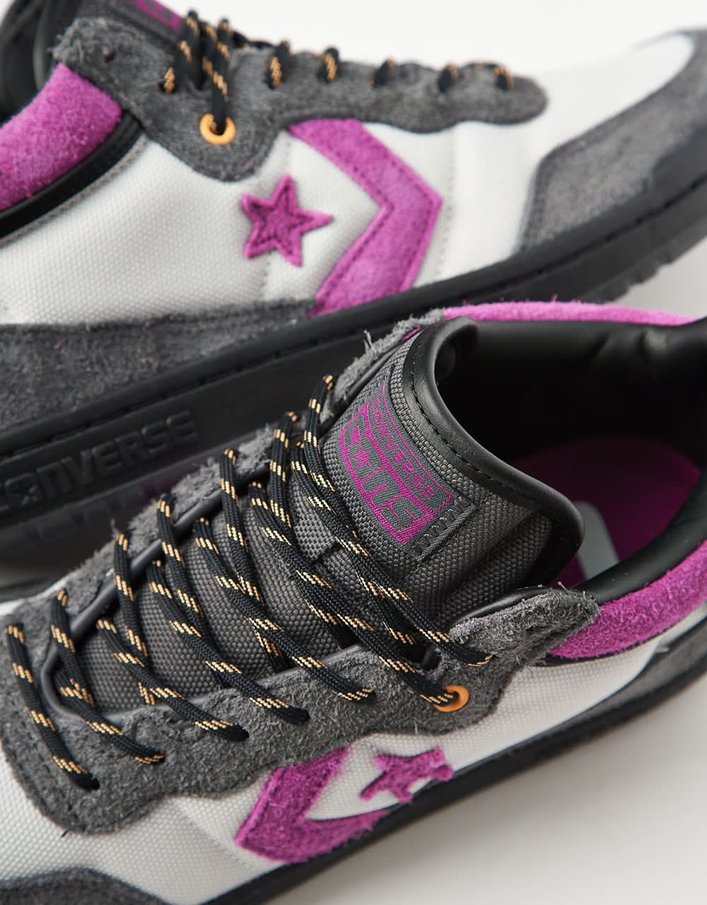 Converse Fastbreak Pro Suede & Cordura Skate Shoes - Dark Matter