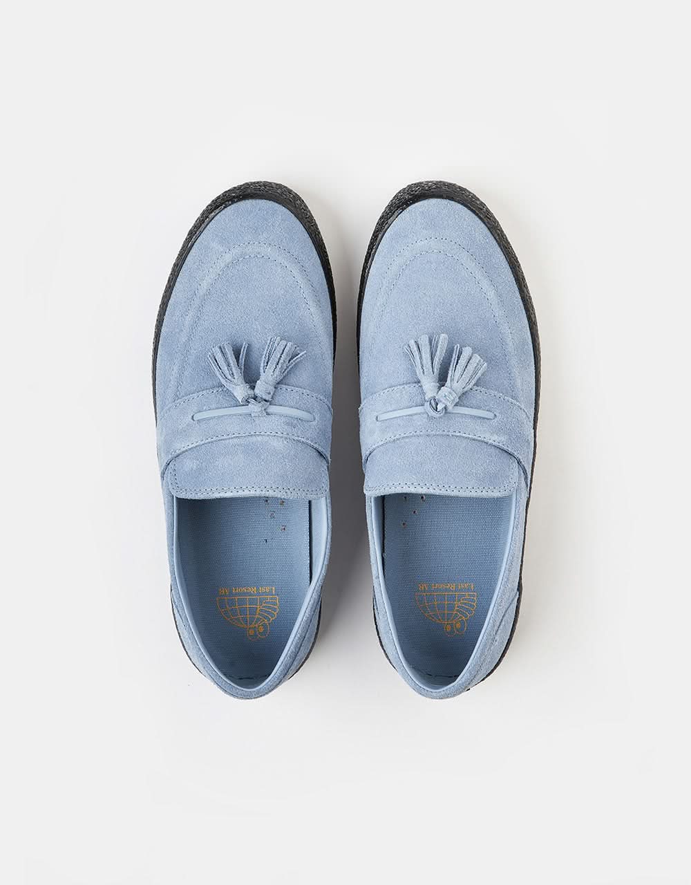 Last Resort AB VM005 Loafer Skate Shoes - Dusty Blue/Black – Route One