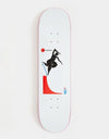 Polar Sanbongi Backside Noseblunt Skateboard Deck - White