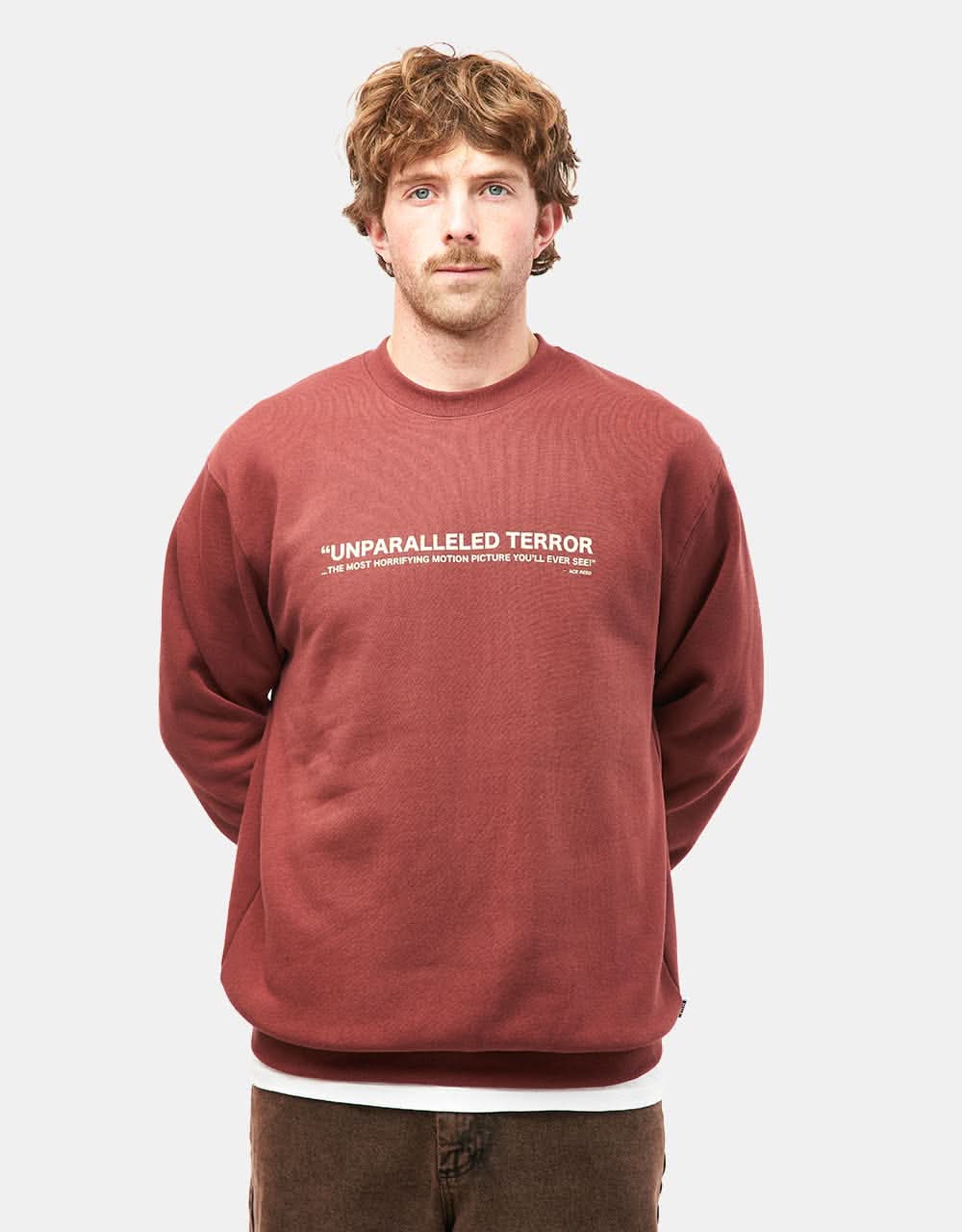 HUF x Texas Chainsaw Massacre Unparalleled Terror Crewneck
