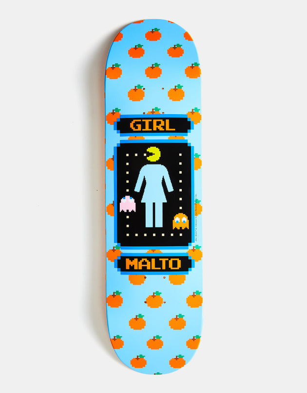 Girl x Pac-Man Malto G096 Skateboard Deck - 8.5"