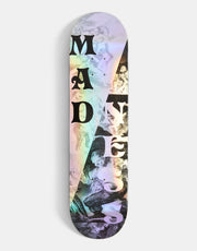 Madness Split Overlap Holo R7 Skateboard Deck - 8"