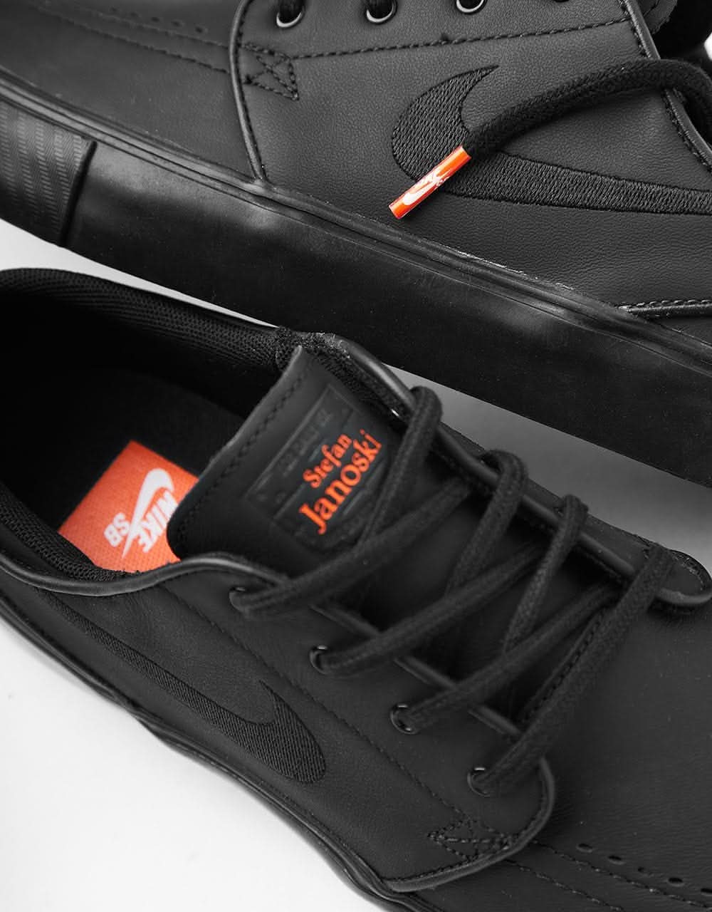 Nike SB 'Orange Label' Zoom Janoski OG+ ISO Skate Shoes - Black