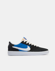 Nike SB Heritage Vulc Skate Shoes - Black/White-Signal Blue-Safety Orange-Black