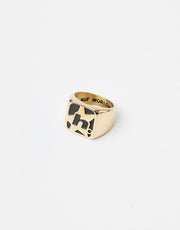 HUF H Star Ring - Gold