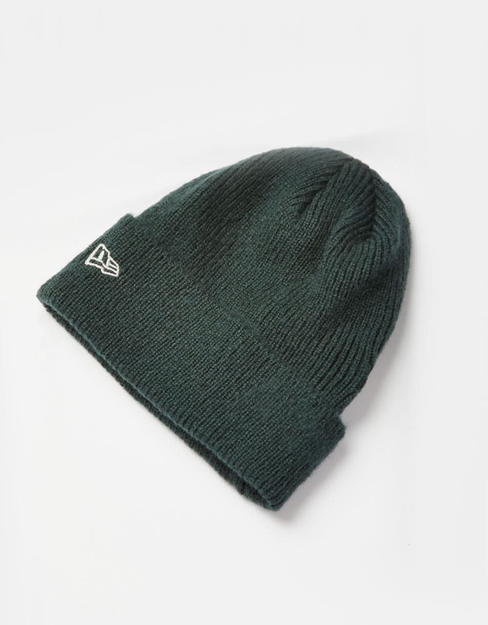 Atlantis Wind Double Skin Beanie With Turn Up - One Size Fits All, Green, 100% Acrylic