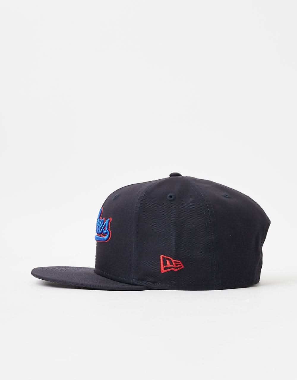 New Era 9Fifty® New York Yankees Wordmark Patch Snapback Cap - Navy