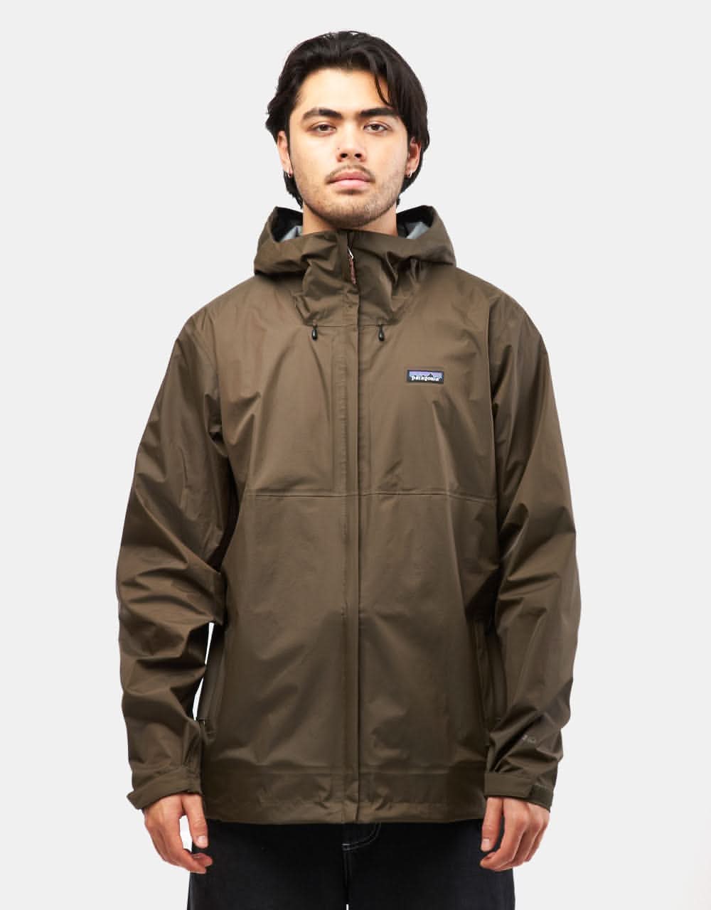 Patagonia Torrentshell 3L Rain Jacket Dark Walnut Route One