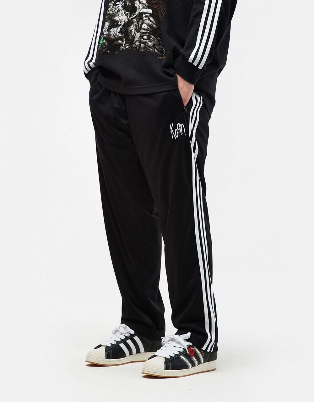 adidas x Korn Track Pant - Black/White – Route One
