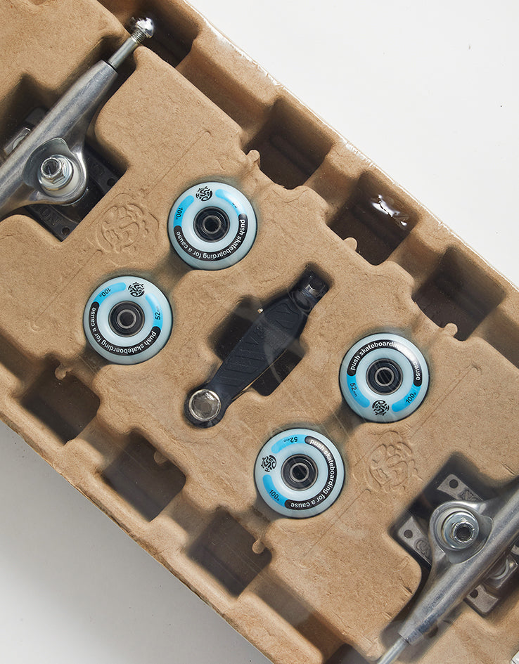 Push Rag Doll Guy FP Incomplete Skateboard - 8"