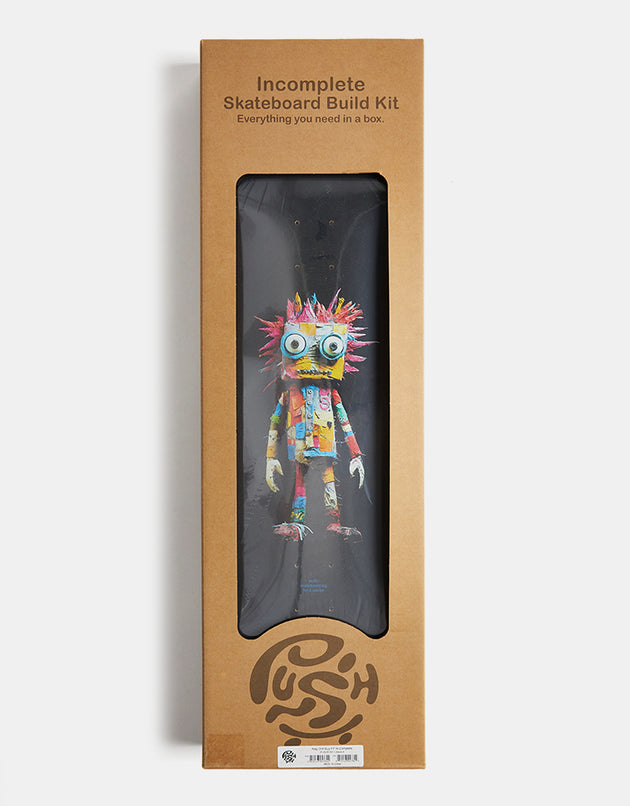Push Rag Doll Guy FP Incomplete Skateboard - 8"