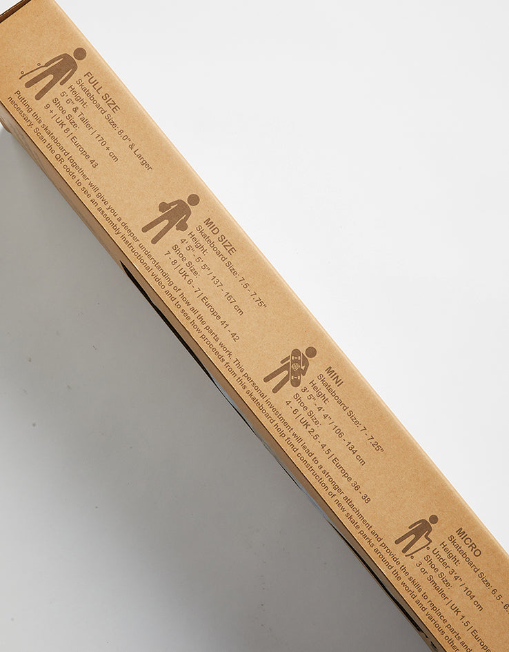 Push Concrete Guy FP Incomplete Skateboard - 7.75"