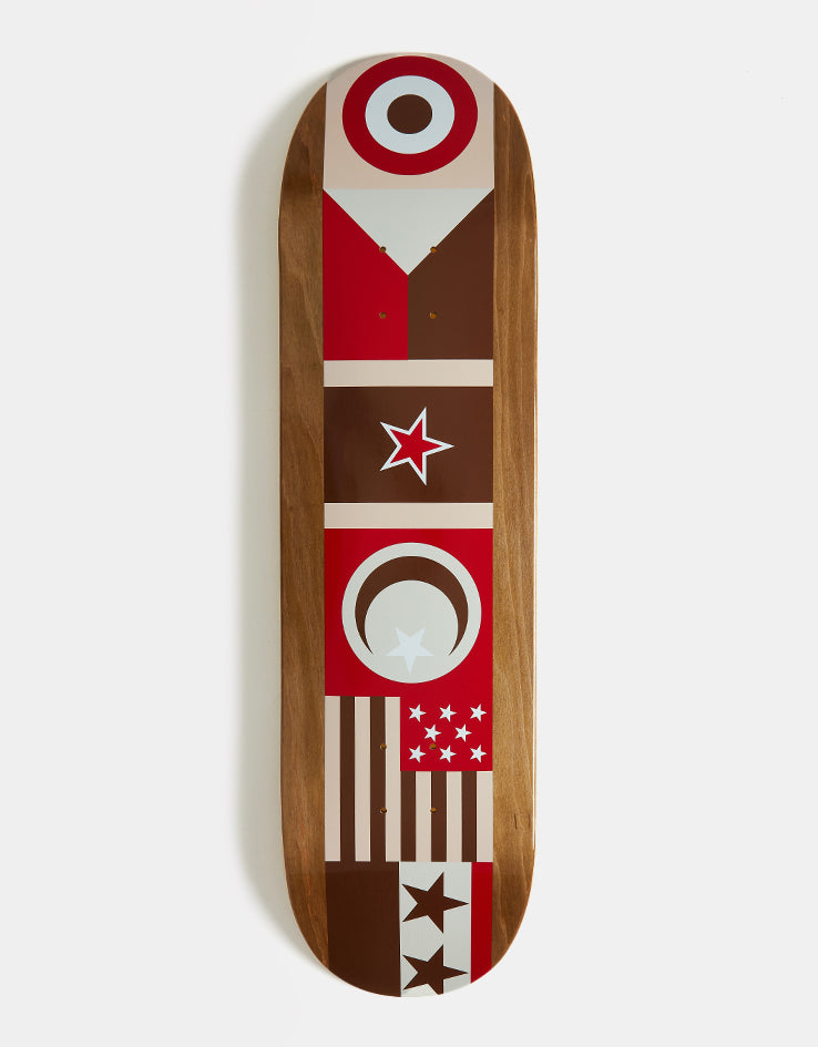 Chocolate Trahan Flags 'TWIN TIP' G096 Skateboard Deck - 8.5"