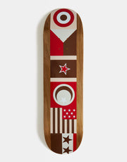 Chocolate Trahan Flags 'TWIN TIP' G096 Skateboard Deck - 8.5"