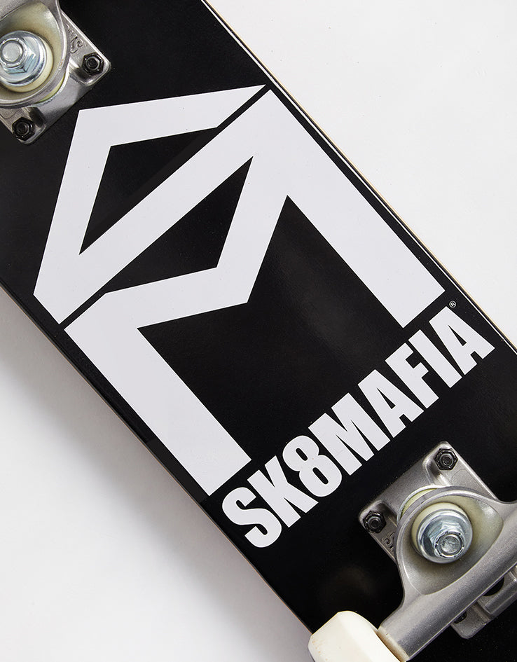 Sk8Mafia House Logo BW Micro Complete Skateboard - 6"