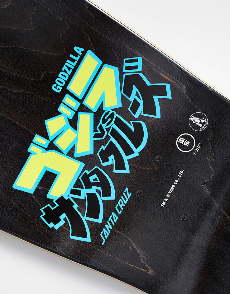 Santa Cruz x Godzilla Mothra Natas Skateboard Deck - 10.538