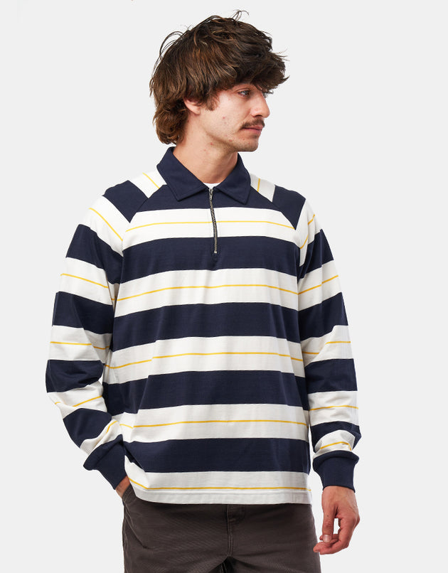 adidas Shmoo Rugby Shirt - Legacy Ink/White