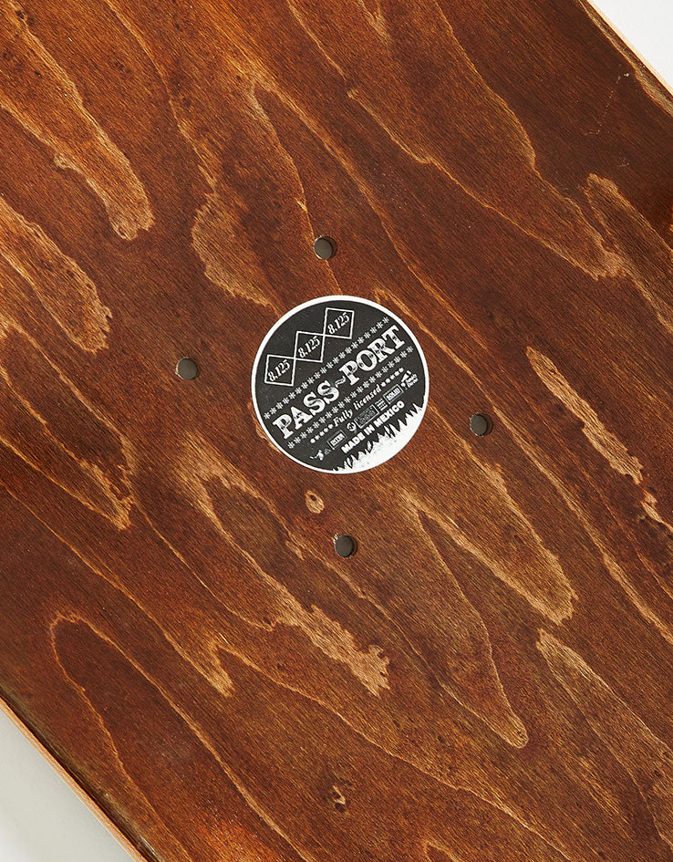 Pass Port x Molly Turner Shells Skateboard Deck - 8.125"