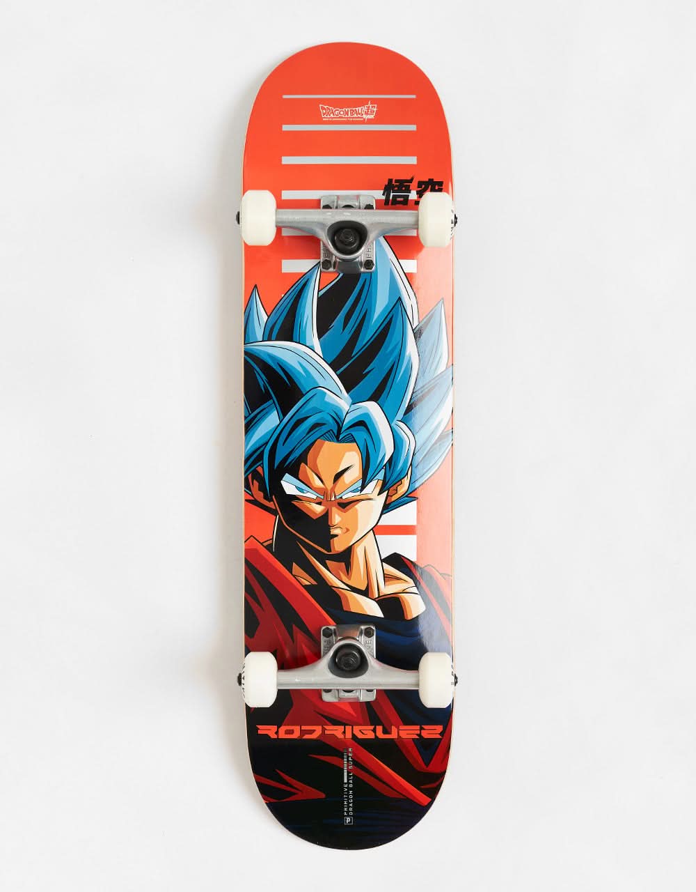 Primitive x Dragonball Z Rodriguez Goku SSG Complete Skateboard