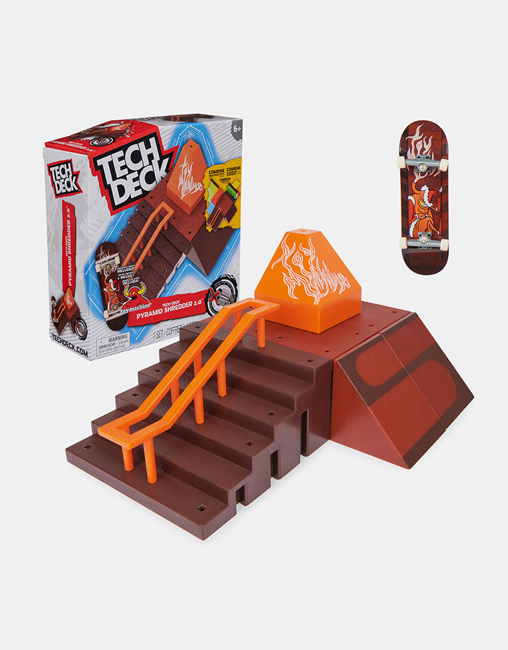 Tech Deck Fingerboard X-Connect Park Starter Kit - Pyramid Shredder 2.0